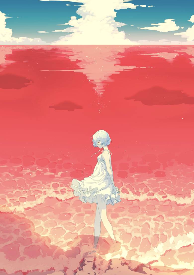 超棒的海景P站插画，感受海洋的气息吧