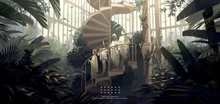 Daydreams ｜ Soldier，Nun，Poet ???|NoriZC的植物插画图片