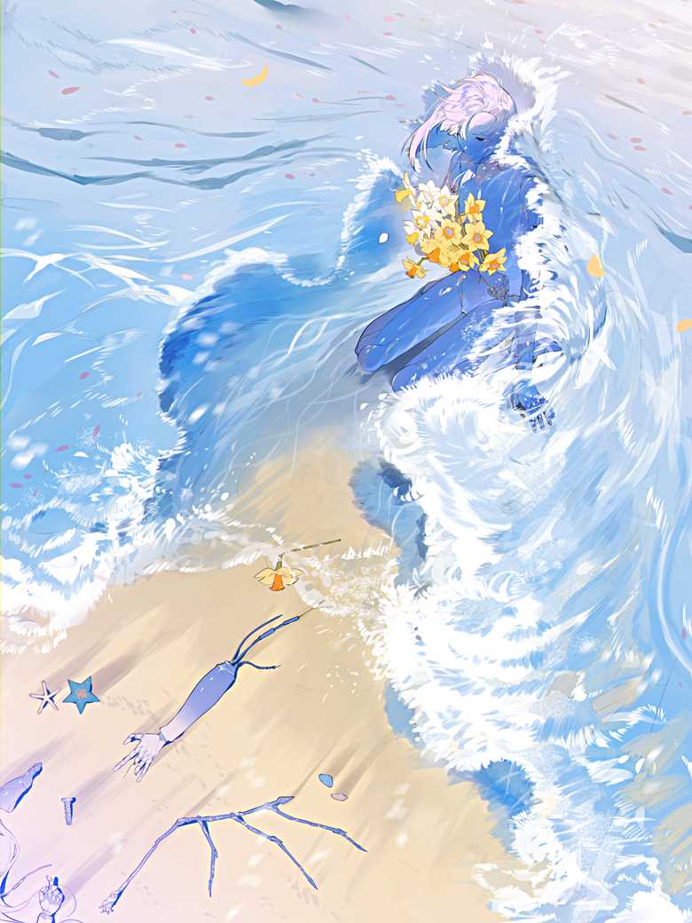 超棒的海景P站插画，感受海洋的气息吧